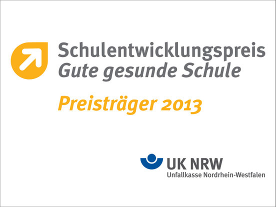 UK NRW Schulentwicklungspreis 2013